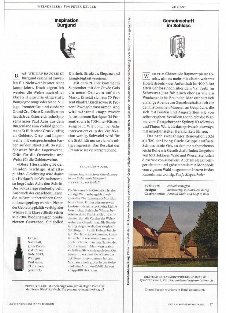 NZZ-Peter Keller_ganze Seite